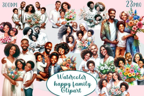 Elevating Visual Storytelling: The Strategic Value of Big Family and Parental Clipart in Modern Design
