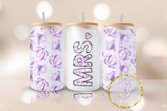 Evaluating the Mrs Libbey Glass Can Wrap UVDTF PNG for Professional Drinkware Customization