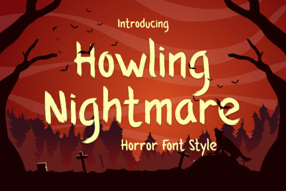 Howling Nightmare: Elevating Horror Design with Unique Typography
