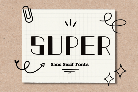Super Font: Bold Sans Serif for Impact