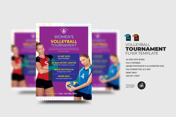 Volleyball Tournament Flyer Template: A Practical Design Resource for Events and Promotions